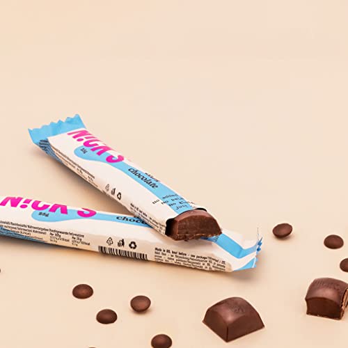 NICKS Keto Riegel Soft Toffee – Schokolade Karamell Snacks, 110 Kalorien, glutenfrei, perfekt für Low Carb Diät!