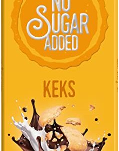 Frankonia Vollmilch Keks Schokolade ohne Zuckerzusatz, glutenfrei – Genuss für diätbewusste Naschkatzen!