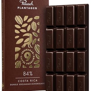 Rausch Costa Rica 84% Schokolade Tafel 125g – Edelschokolade mit intensivem Aroma für nachhaltigen Genuss
