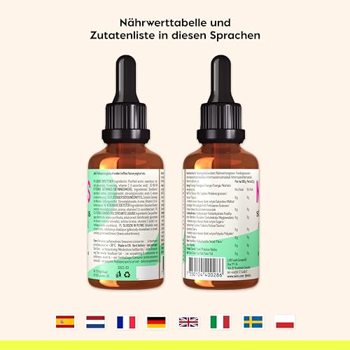 NICKS Stevia Flüssig Flavour Drops Karamell - Kalorienfreie Süßigkeit für Keto & Low Carb Genuss!