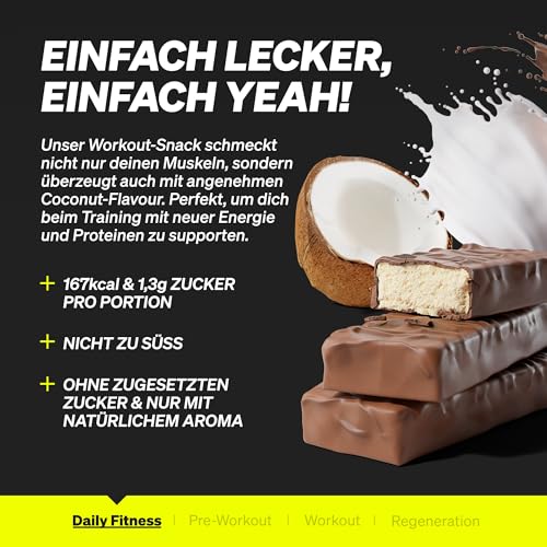 Natural Elements Proteinriegel Mix-Box – 13g Protein, Low Sugar Snacks – Vegetarisch & Palmölfrei – Ideal für Fitness un