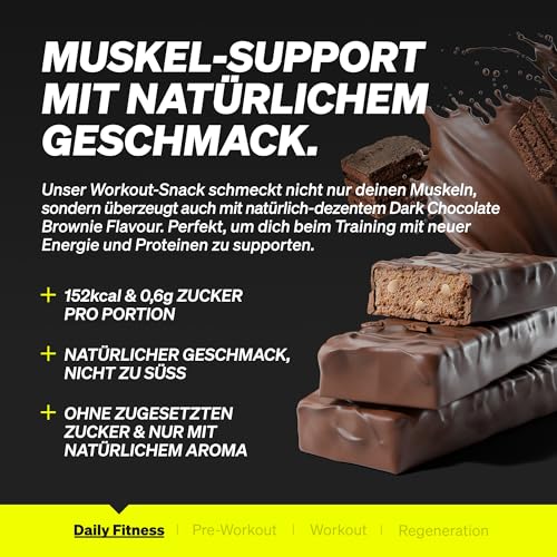 Natural Elements Proteinriegel Mix-Box – 13g Protein, Low Sugar Snacks – Vegetarisch & Palmölfrei – Ideal für Fitness un
