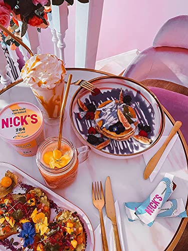 NICKS Keto Riegel Erdnüsse & Karamell - Schokoladensnack für Low Carb Genießer, glutenfrei, ideal für unterwegs (15x40g)