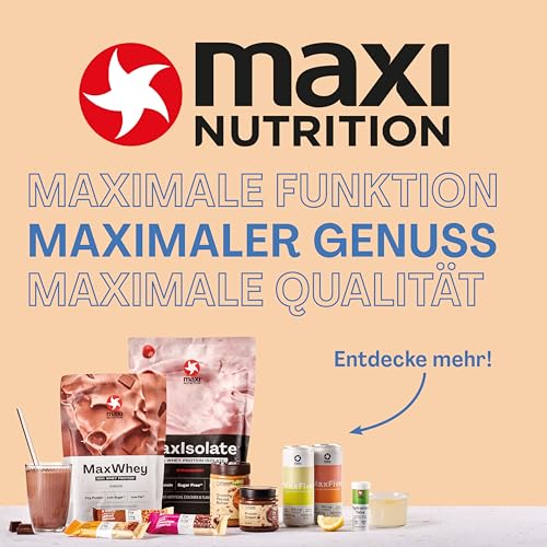 MaxiNutrition Protein Waffelriegel mit Milch & Kokosnuss - 22% Eiweiß, zuckerfrei, ideal für Sportler, 12er Pack