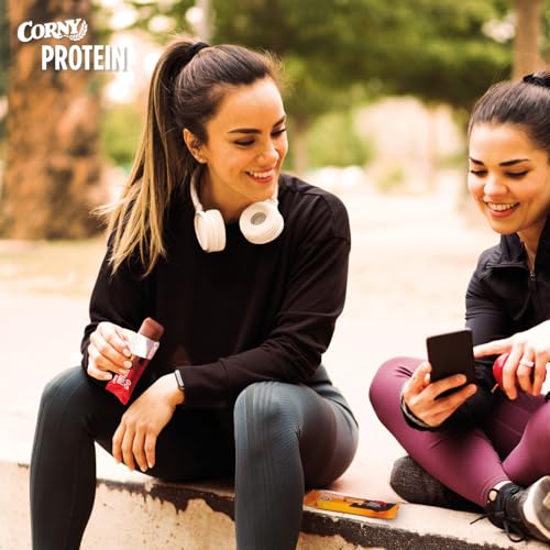 Corny Protein Riegel - Weiche Haselnuss-Nougat-Variante mit 30% Protein - Perfekt für Fitness und Snack zwischendurch!