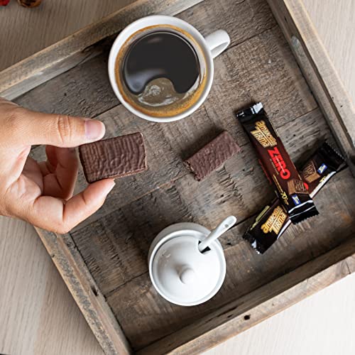 Tirma Waffeln dunkle Schokolade 70% Kakao | Zuckerfrei | Ideal für Keto & Diabetiker | 3 Stück Multipack